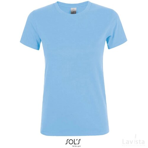 Regent dames t-shirt 150g Regent women hemels blauw