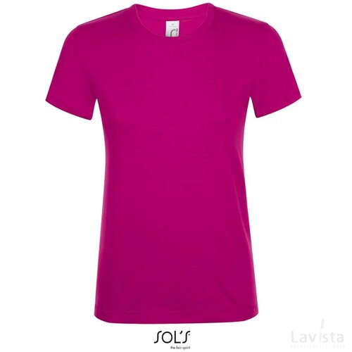 Regent dames t-shirt 150g Regent women fuchsia