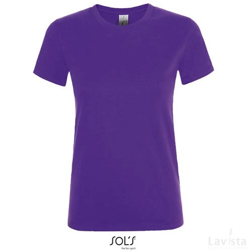 Regent dames t-shirt 150g Regent women dark purple