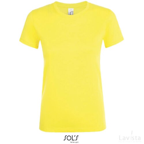 Regent dames t-shirt 150g Regent women lemon