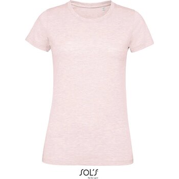 Regent f dames t-shirt 150g Regent fit women heather pink