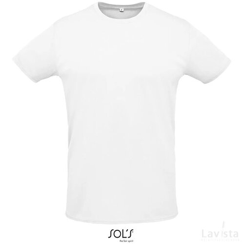 Sprint unisex t-shirt 130g Sprint wit