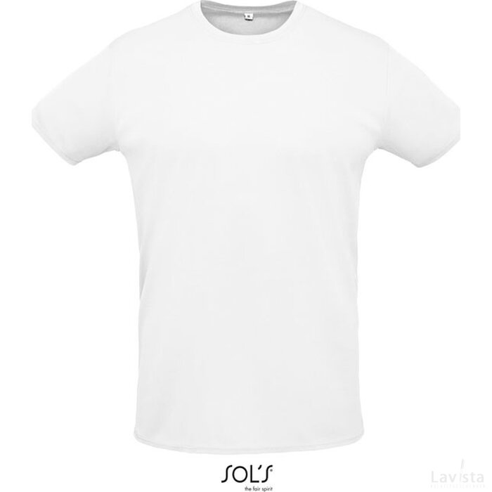 Sprint unisex t-shirt 130g Sprint wit