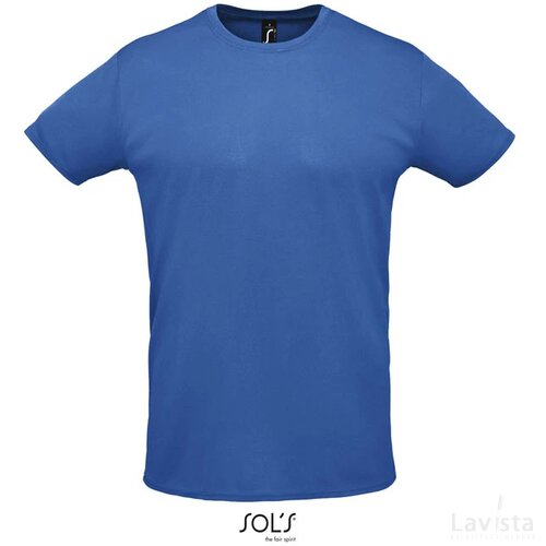 Sprint unisex t-shirt 130g Sprint koningsblauw