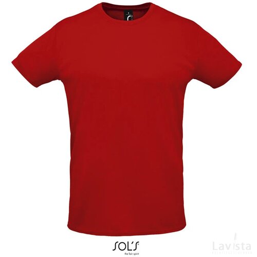 Sprint unisex t-shirt 130g Sprint rood