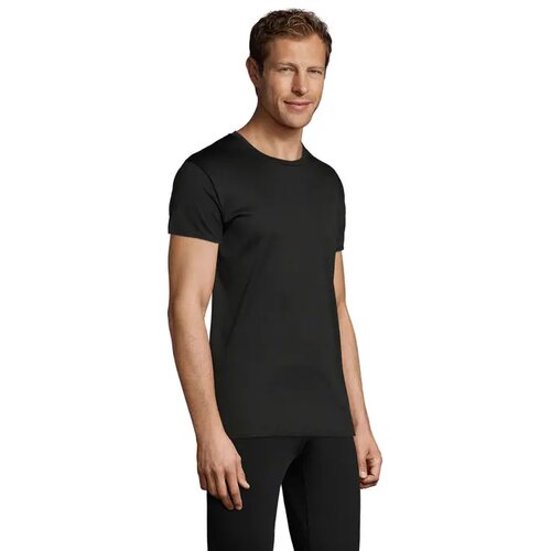 Sprint unisex t-shirt 130g Sprint zwart