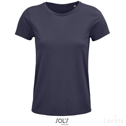 Crusader dames t-shirt 150g Crusader women muisgrijs