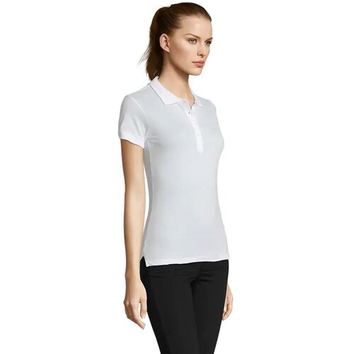 Passion dames polo 170g Passion wit