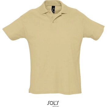 Summer ii heren polo 170g Summer ii sand