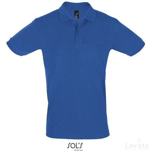 Perfect heren polo 180g Perfect men koningsblauw