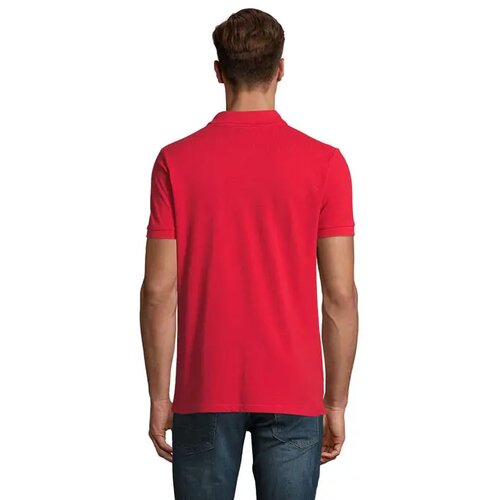 Perfect heren polo 180g Perfect men rood