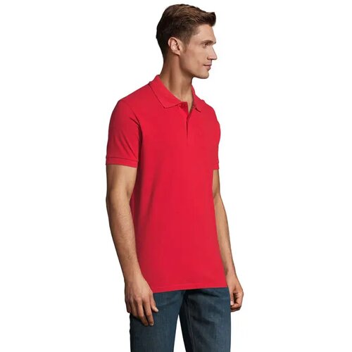 Perfect heren polo 180g Perfect men rood