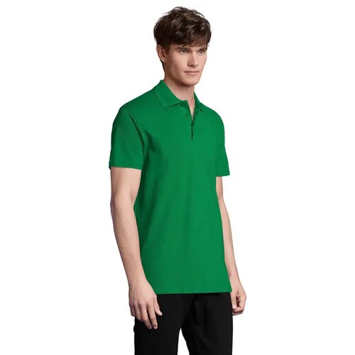Spring ii heren polo210g Spring ii helder groen