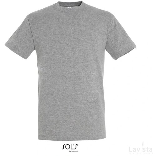 Regent unisex t-shirt 150g Regent grijs melange