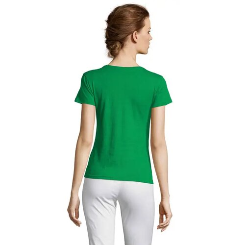 Miss dames t-shirt 150g Miss helder groen
