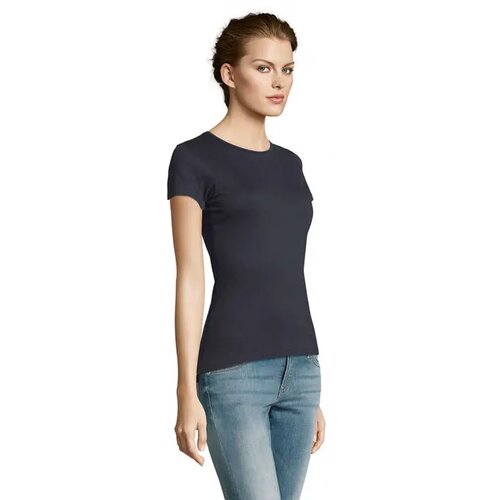 Miss dames t-shirt 150g Miss marine