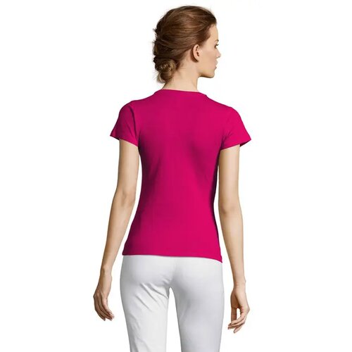 Miss dames t-shirt 150g Miss fuchsia