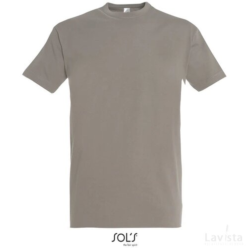 Imperial heren t-shirt 190g Imperial light grey