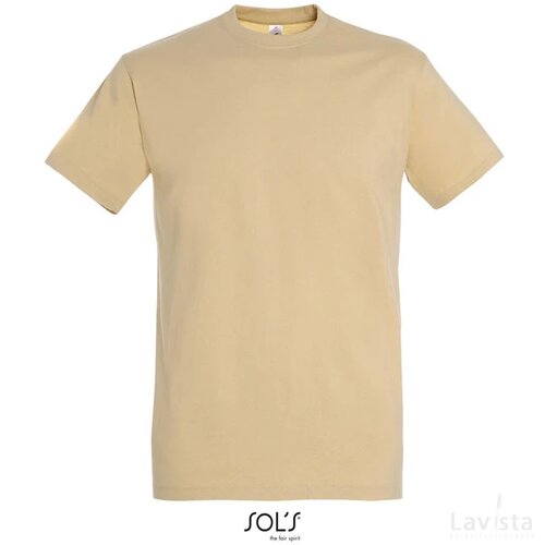 Imperial heren t-shirt 190g Imperial sand