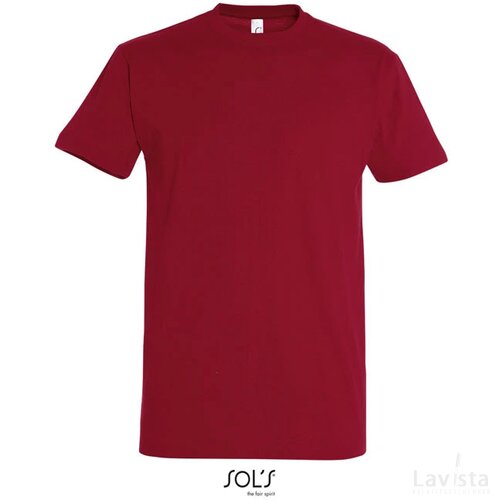 Imperial heren t-shirt 190g Imperial tango red