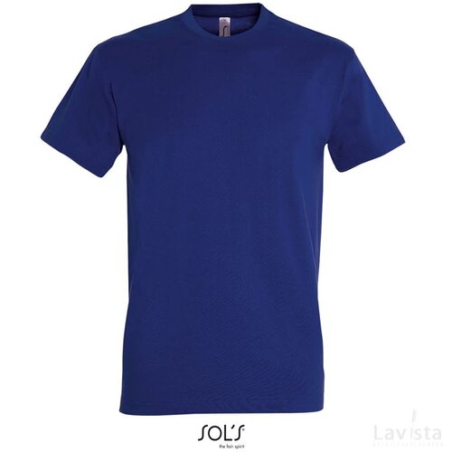 Imperial heren t-shirt 190g Imperial ultramarijn