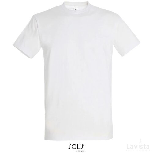 Imperial heren t-shirt 190g Imperial wit