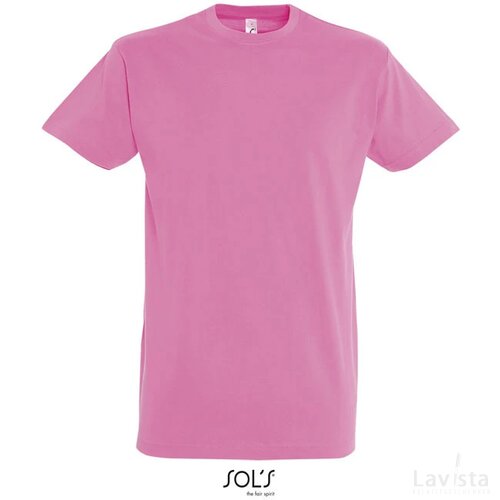 Imperial heren t-shirt 190g Imperial orchid pink