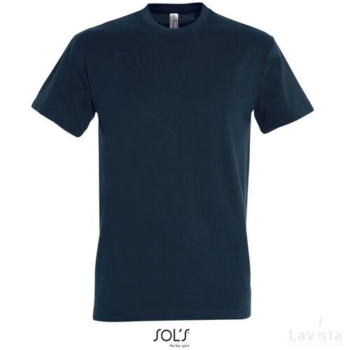 Imperial heren t-shirt 190g Imperial petroleum blauw