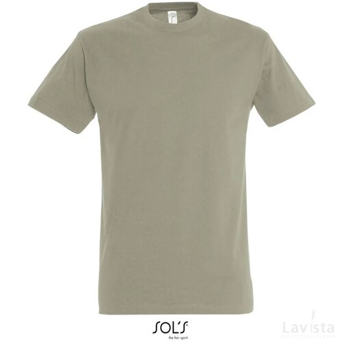 Imperial heren t-shirt 190g Imperial khaki