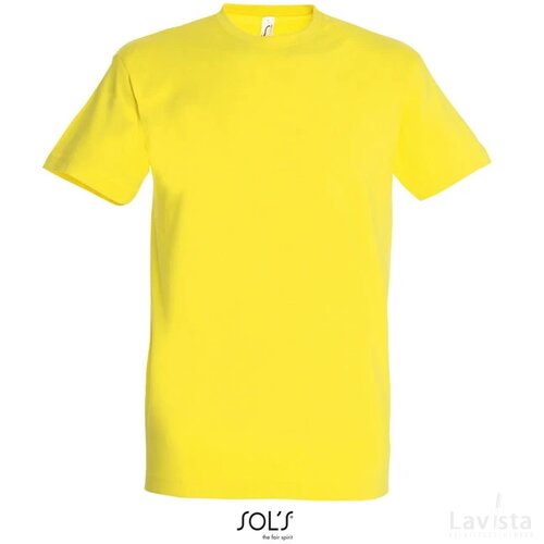 Imperial heren t-shirt 190g Imperial lemon