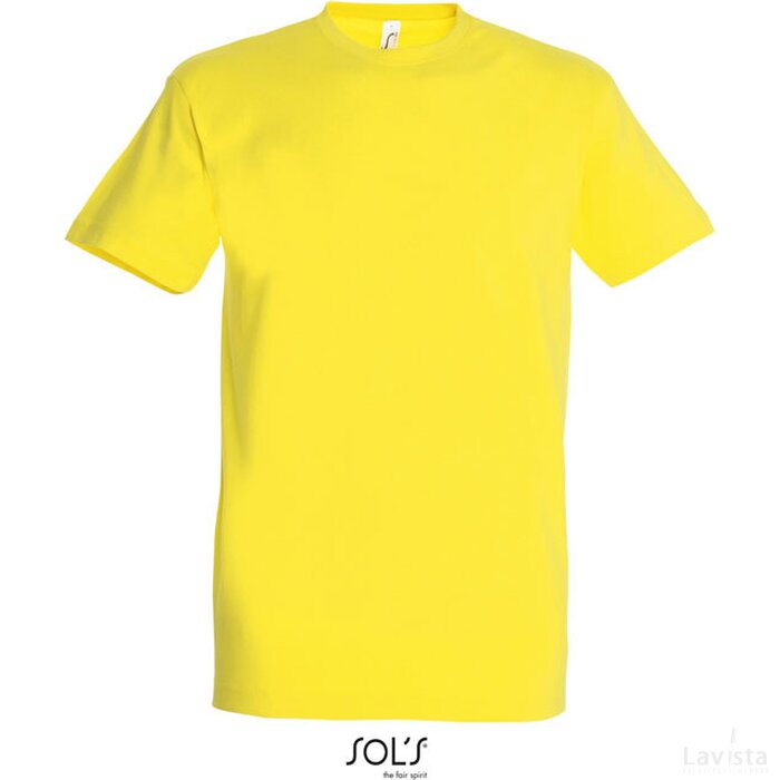 Imperial heren t-shirt 190g Imperial lemon