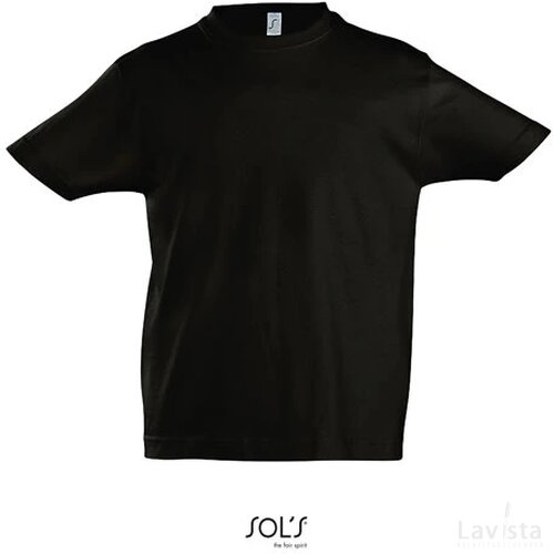 Imperial kind t-shirt 190g Imperial kids deep black