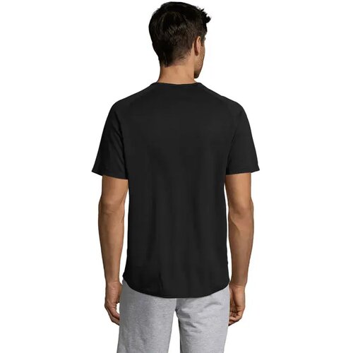 Sportyheren t-shirt 140g Sporty zwart