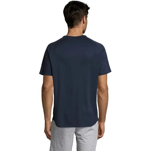Sportyheren t-shirt 140g Sporty franse marine