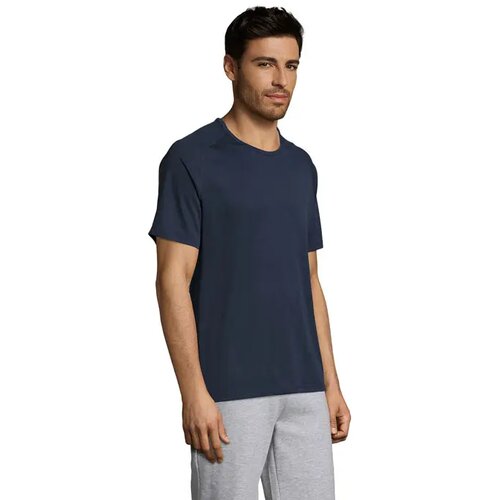Sportyheren t-shirt 140g Sporty franse marine