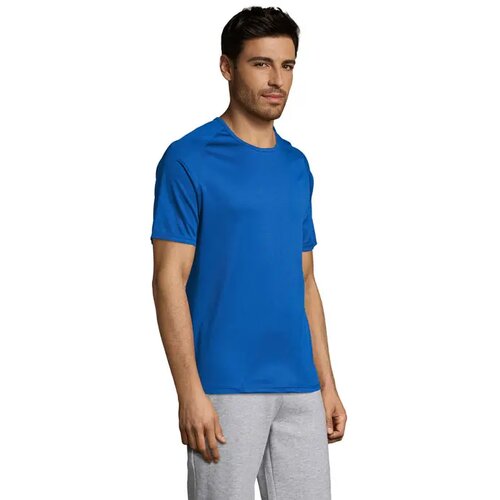 Sportyheren t-shirt 140g Sporty koningsblauw
