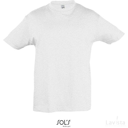 Regent kinder t-shirt 150g Regent kids asgrijs