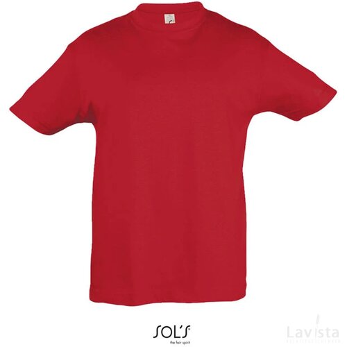 Regent kinder t-shirt 150g Regent kids rood