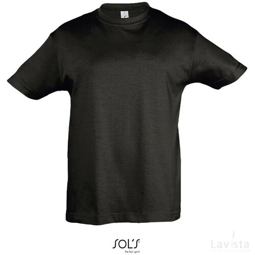 Regent kinder t-shirt 150g Regent kids deep black