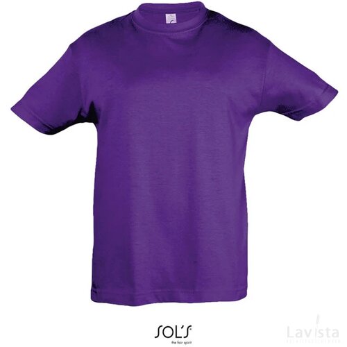 Regent kinder t-shirt 150g Regent kids dark purple