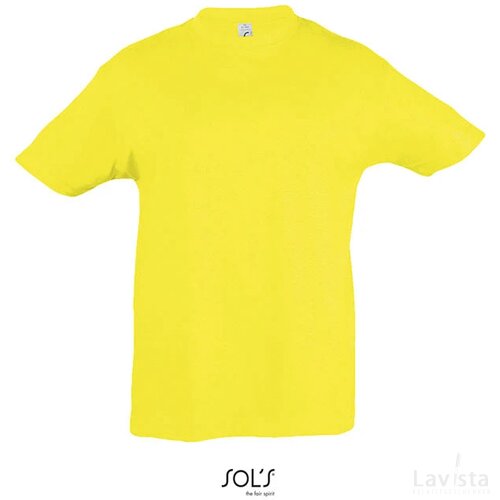 Regent kinder t-shirt 150g Regent kids lemon