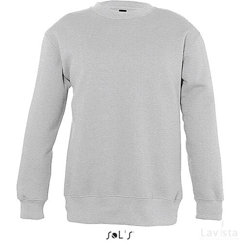 Newsupreme sweat kind 280g New supreme kids grijs melange