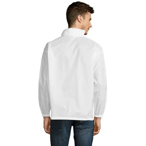 Surf uni windbreker 210g Surf wit