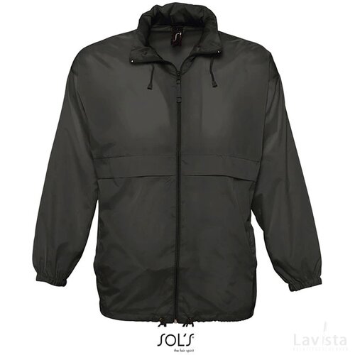Surf uni windbreker 210g Surf zwart