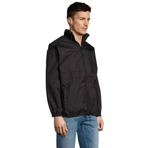 Surf uni windbreker 210g Surf zwart