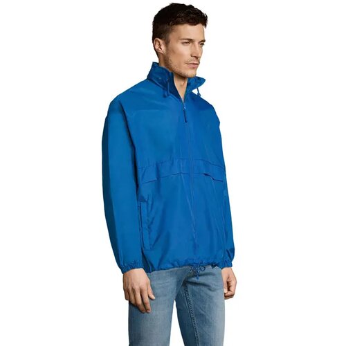 Surf uni windbreker 210g Surf koningsblauw