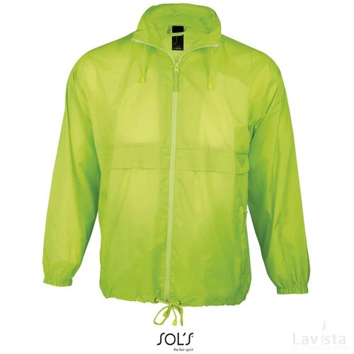 Surf uni windbreker 210g Surf neon lime