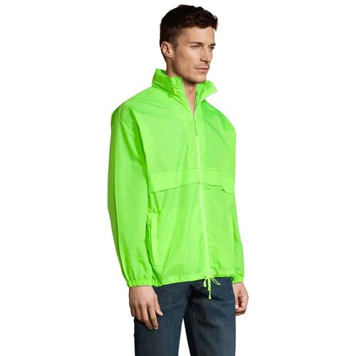 Surf uni windbreker 210g Surf neon lime