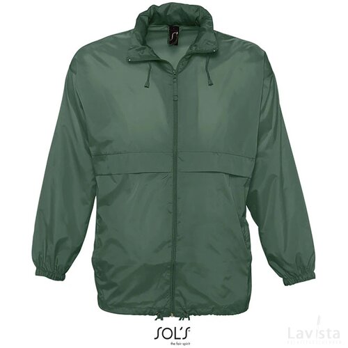 Surf uni windbreker 210g Surf bosgroen