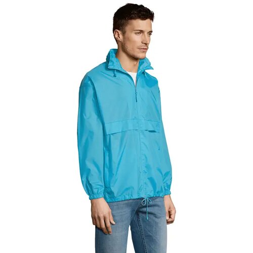 Surf uni windbreker 210g Surf atoll blauw